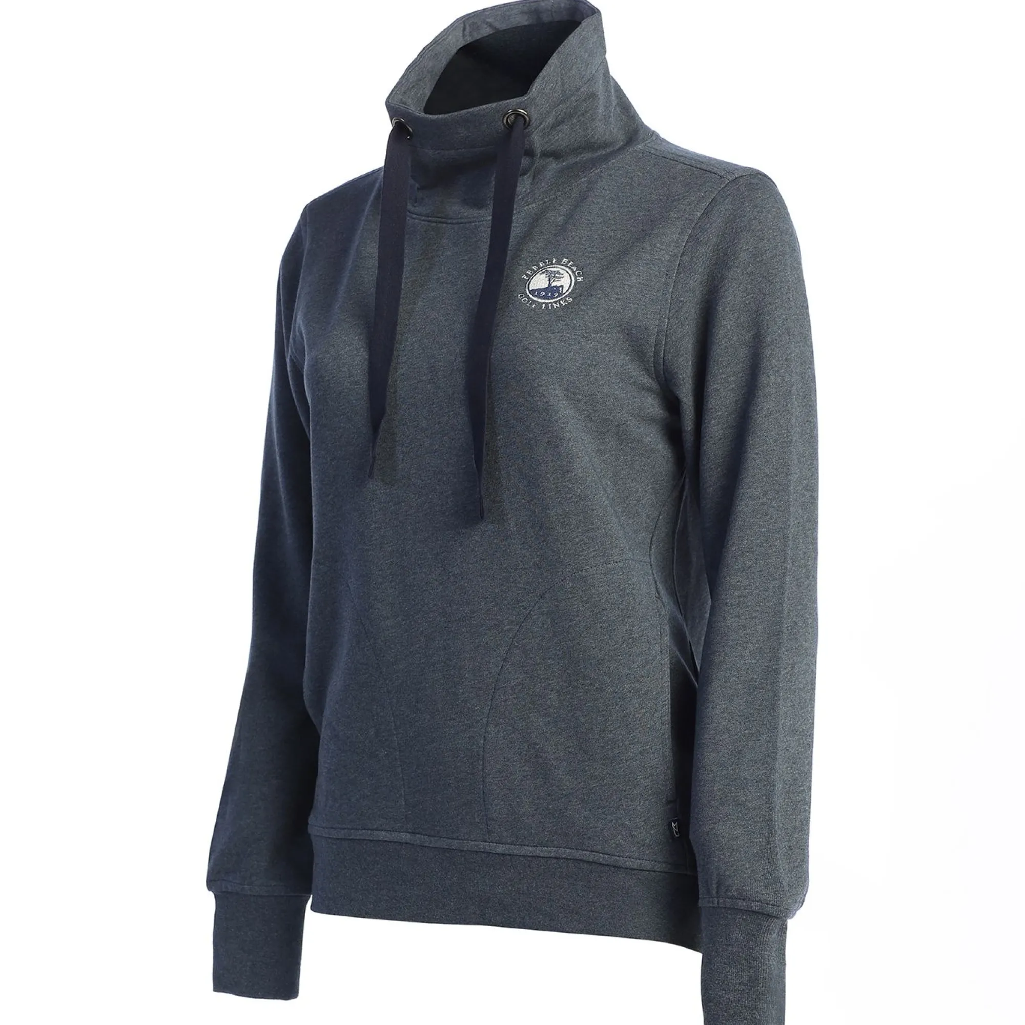 Pebble Beach Women's Funnel Neck Sweatshirt By Cutter & Buck Best