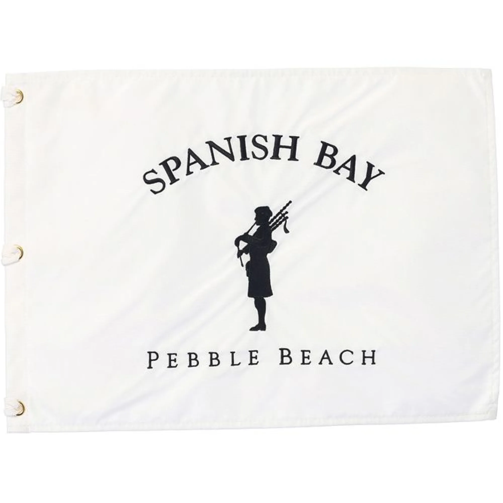 Pebble Beach Spanish Bay Bagpiper Pin Flag Discount