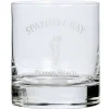Pebble Beach Spanish Bay Etched Double Old Fashioned Glass Outlet