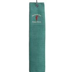 Pebble Beach Spanish Bay Micro Scrubber Golf Towel Sale