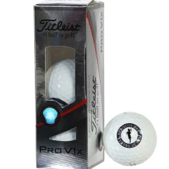 Pebble Beach Spanish Bay Pro V1 X Sleeve Of Balls By Titleist Hot