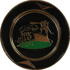 Pebble Beach Spyglass Hill Magnetic Coin Holder & Ball Marker Hot