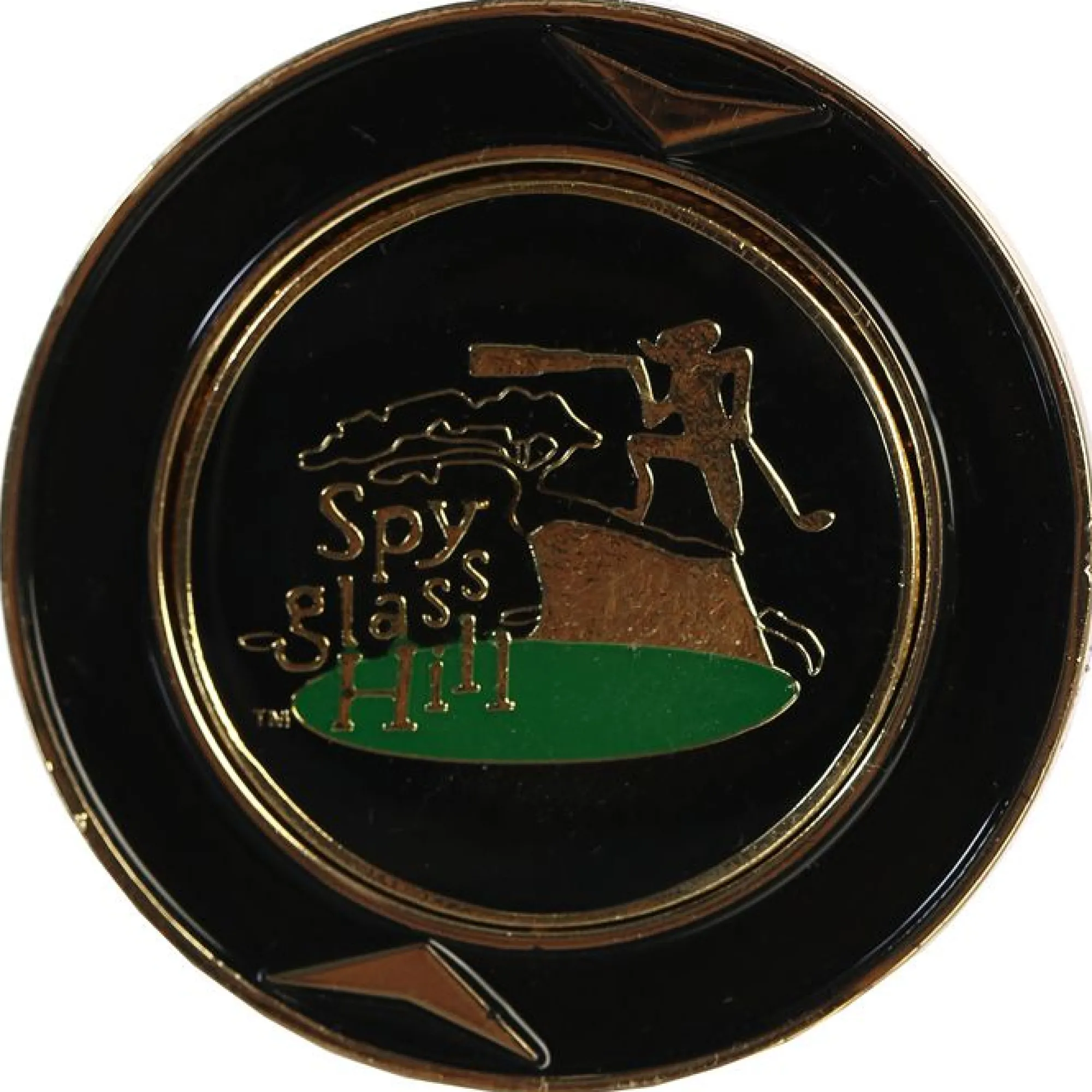 Pebble Beach Spyglass Hill Magnetic Coin Holder & Ball Marker Hot