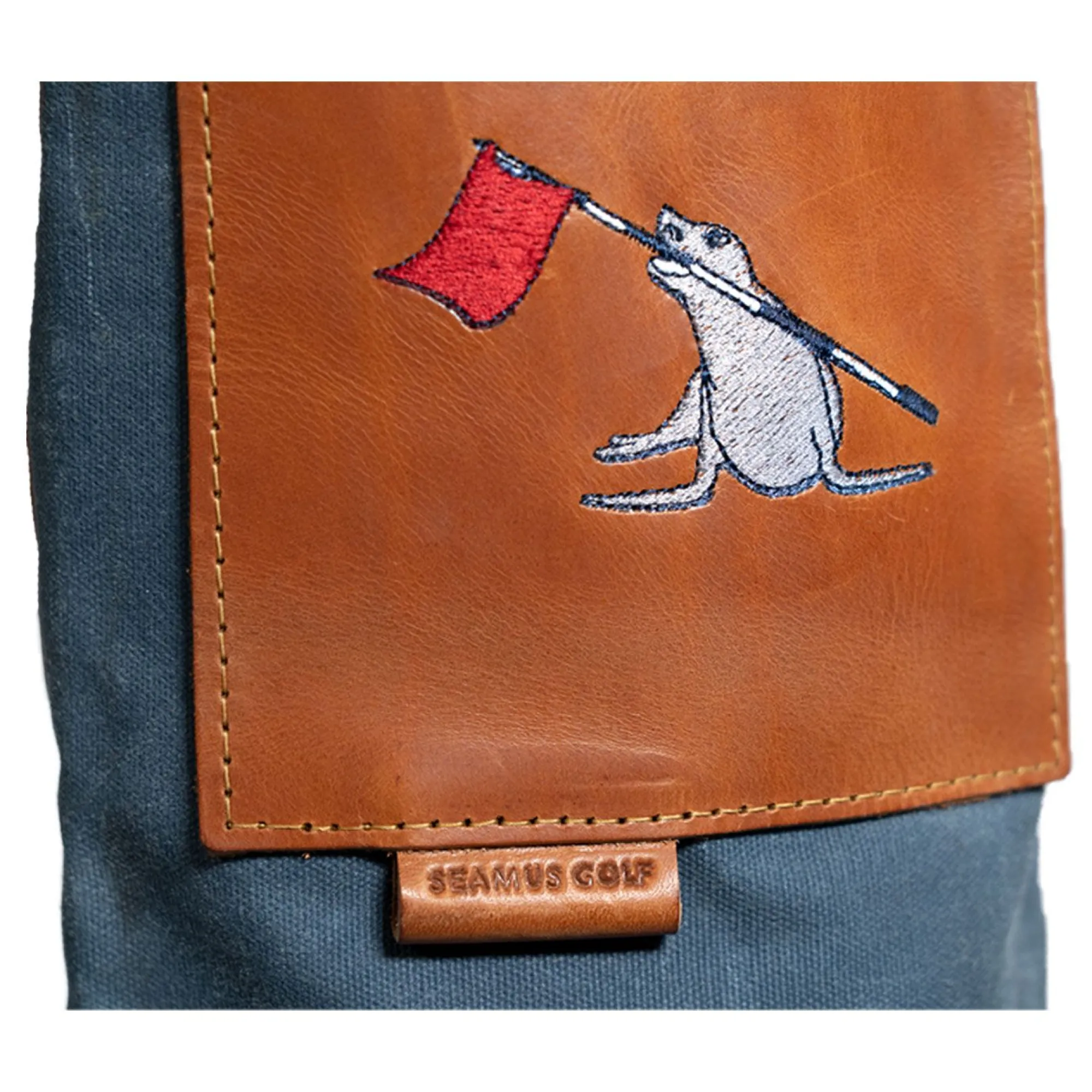 Pebble Beach The Hay Waxed Canvas Carry Bag By Seamus Golf Best
