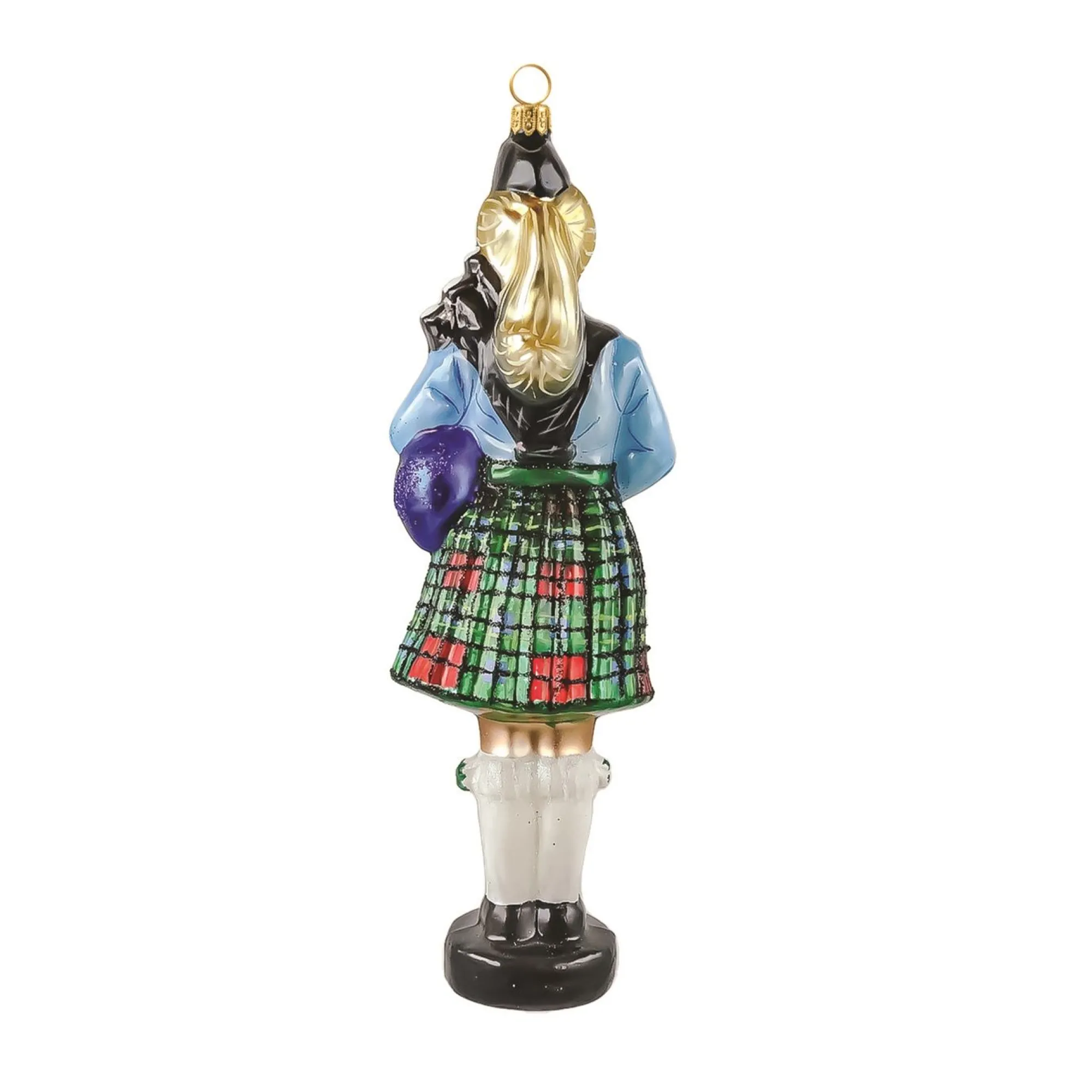 Pebble Beach The Links At Spanish Bay Collectible Female Bagpiper Ornament Hot