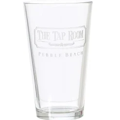 Pebble Beach The Tap Room Fine Barware Pint Glass Outlet